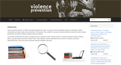 Desktop Screenshot of preventviolence.info