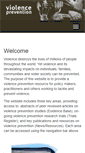 Mobile Screenshot of preventviolence.info