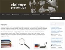 Tablet Screenshot of preventviolence.info